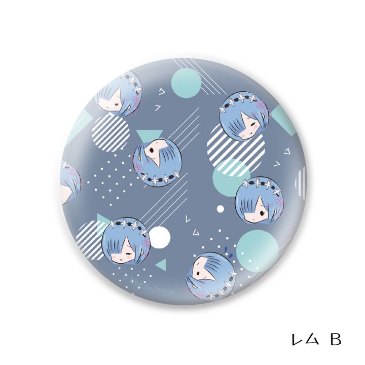 Re:Zero kara Hajimeru Isekai Seikatsu Hologram Can Badge Rem B