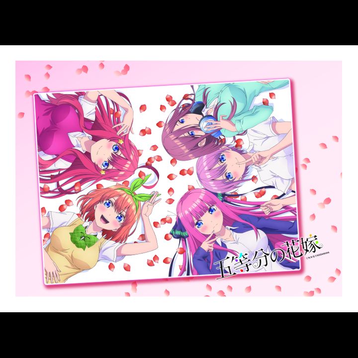 The Quintessential Quintuplets Full Color Blanket (700x1000mm)