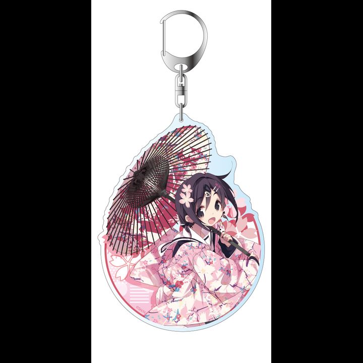 Hanayamata Deka Key Chain Sekiya Naru Ver. 2