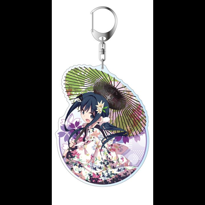 Hanayamata Deka Key Chain Nishimikado Tami Ver. 2
