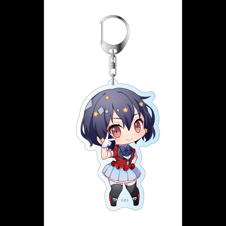 Zombie Land Saga Deka Key Chain Mizuno Ai Idol Deformed Ver.