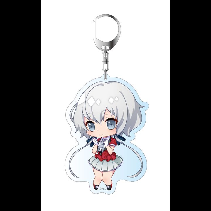 Zombie Land Saga Deka Key Chain Konno Junko Idol Deformed Ver.