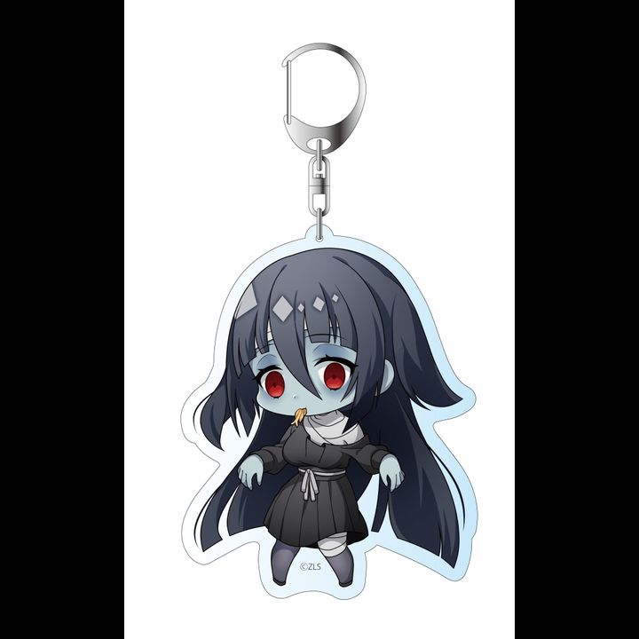 Zombie Land Saga Deka Key Chain Yamada Tae Zombie Deformed Ver.