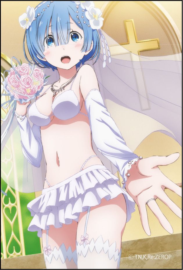 Re:Zero kara Hajimeru Isekai Seikatsu Square Magnet Rem