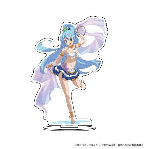Chara Acrylic Figur Kono Subarashii Sekai ni Shukufuku wo! 01 Aqua Dancing Costume