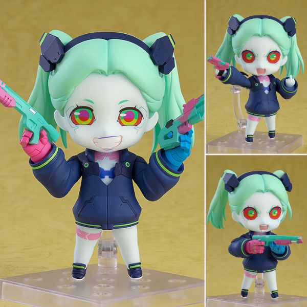 thumbnail image 2 of Cyberpunk Edgerunners Rebecca Figure – 17cm With Gun Accessory – Anime Collectible 2 of 5