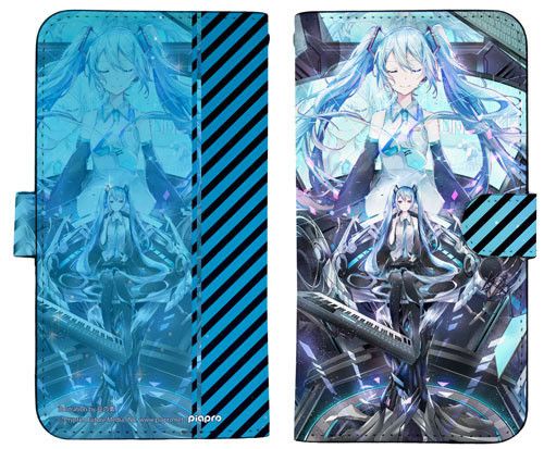 Hatsune Miku Circulator Book Type Smartphone Case 158