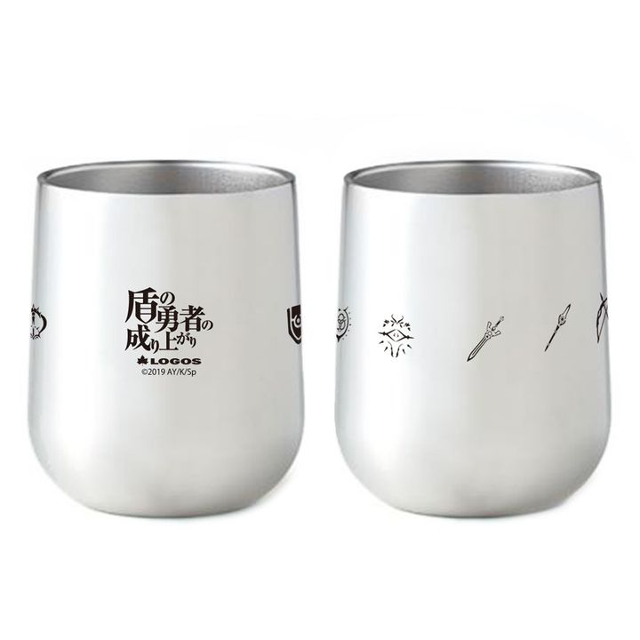 The Rising of the Shield Hero x LOGOS Stainless Steel Round Cup