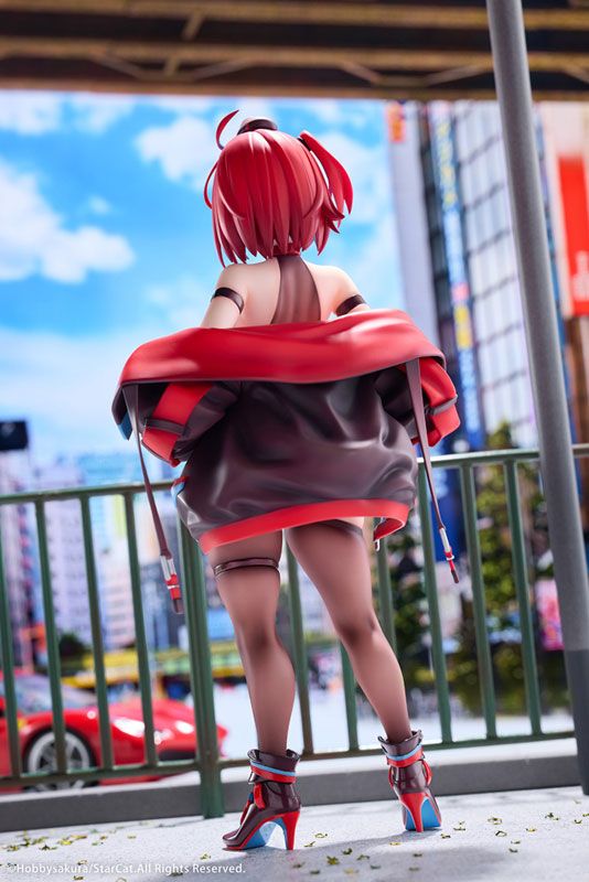 [REVIVE] PVC Figure 1/6 Rainbow Akai Ringo Illustration by StarCat ...