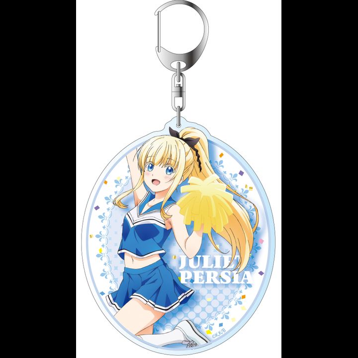 Juliet of Boarding School Deka Key Chain Juliet Persia Cheer Ver.