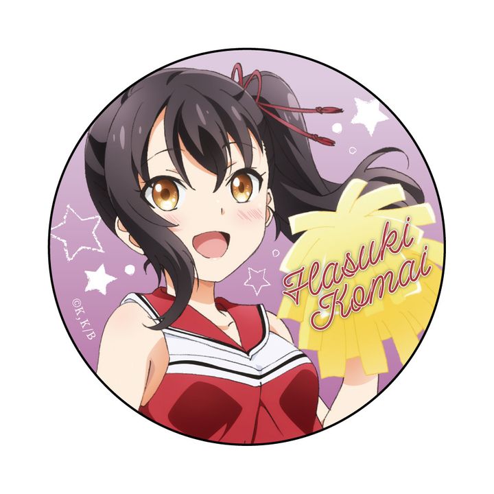 Juliet of Boarding School Can Badge Komai Hasuki Cheer Ver.