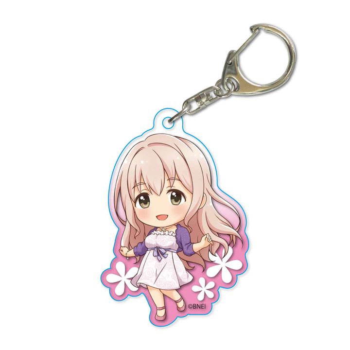 The Idolmaster Cinderella Girls TEKUTOKO Acrylic Key Chain Saionji Kotoka
