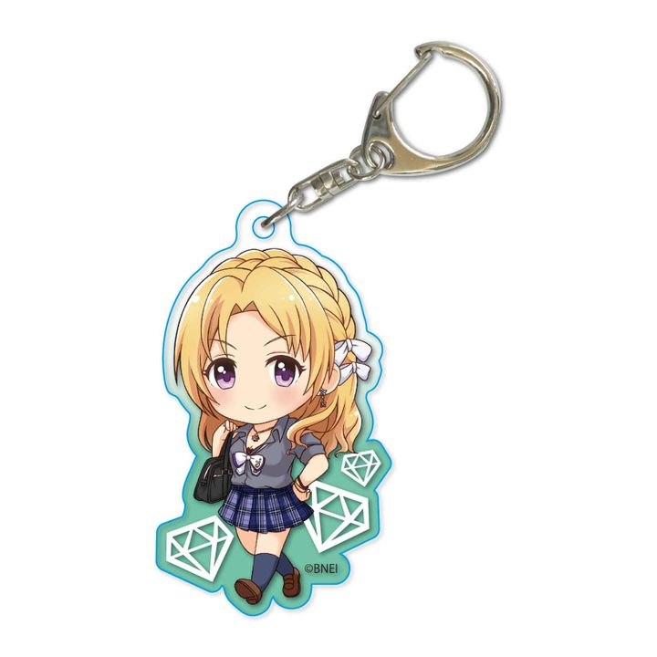 The Idolmaster Cinderella Girls TEKUTOKO Acrylic Key Chain Kiryu Tsukasa