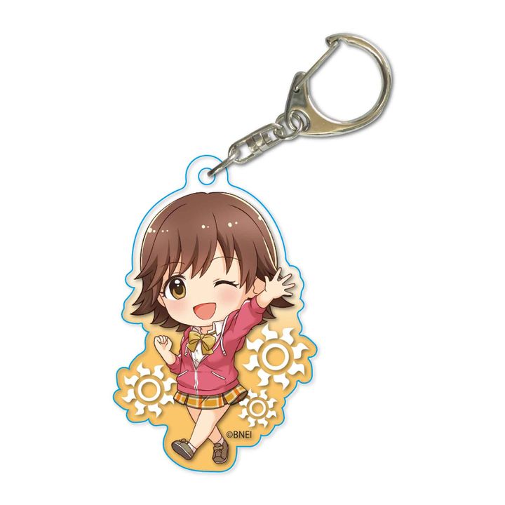 The Idolmaster Cinderella Girls TEKUTOKO Acrylic Key Chain Honda Mio