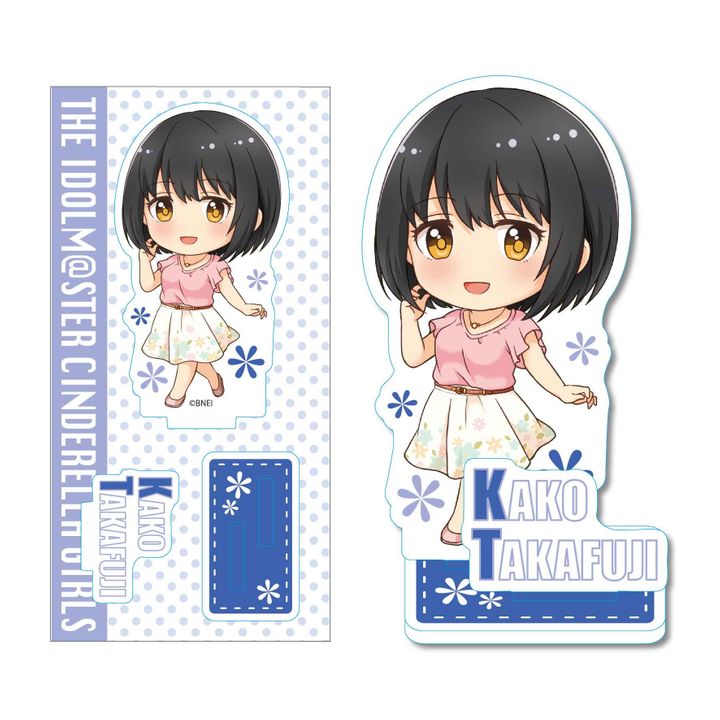 The Idolmaster Cinderella Girls TEKUTOKO Acrylic Figur Takafuji Kako