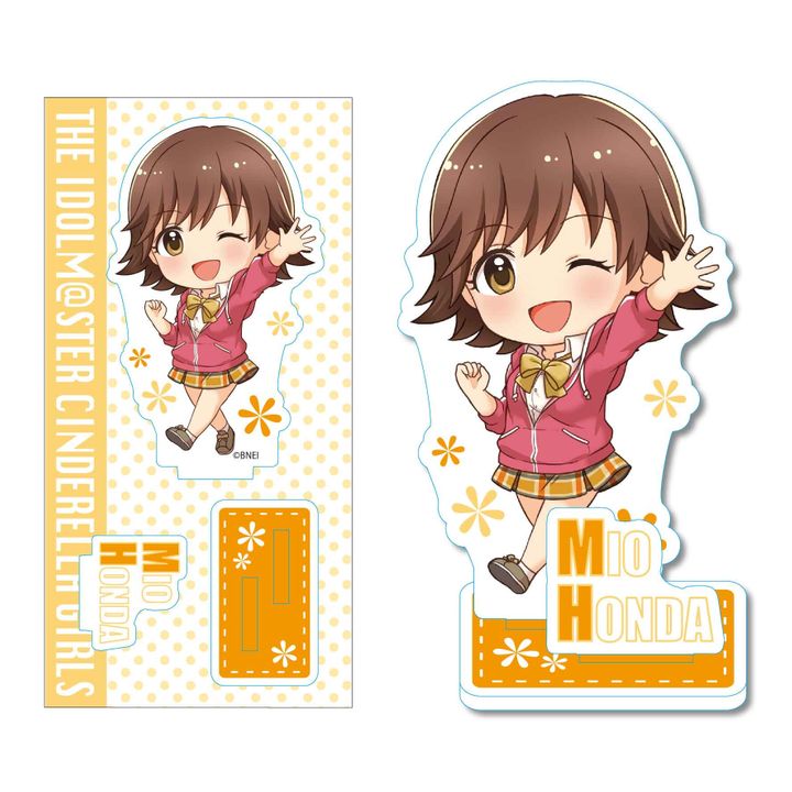 The Idolmaster Cinderella Girls TEKUTOKO Acrylic Figur Honda Mio