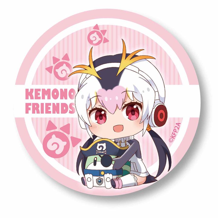 Kemono Friends 2 GyuGyutto Can Badge Royal Penguin