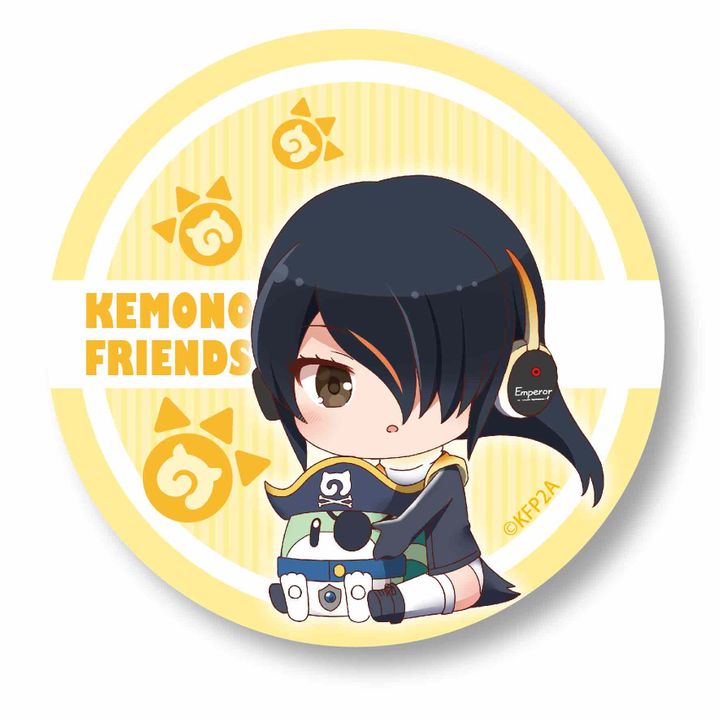Kemono Friends 2 GyuGyutto Can Badge Emperor Penguin
