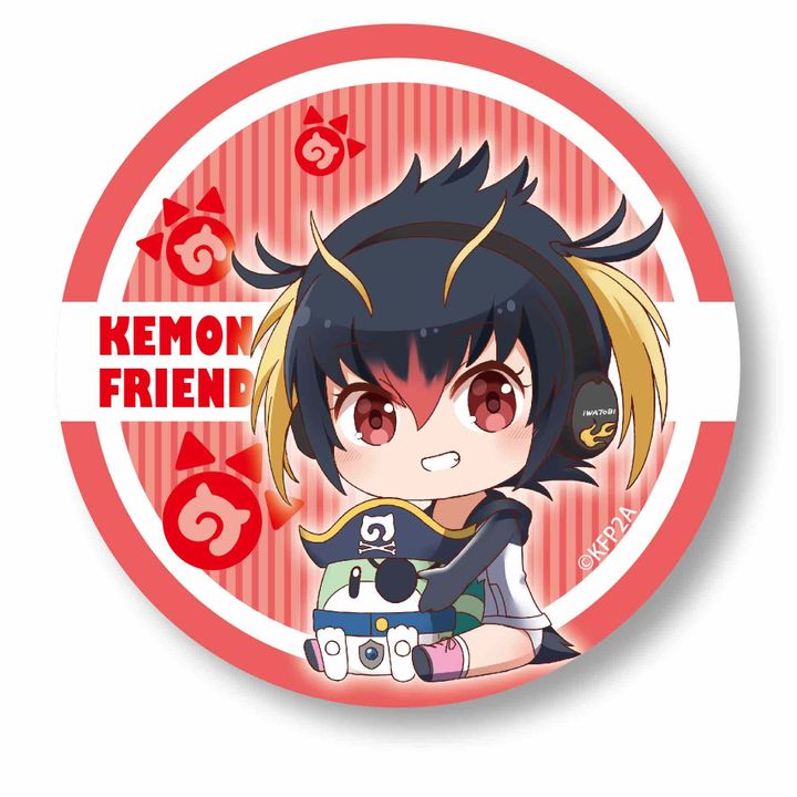 Kemono Friends 2 GyuGyutto Can Badge Rockhopper Penguin