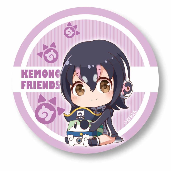 Kemono Friends 2 GyuGyutto Can Badge Humboldt Penguin