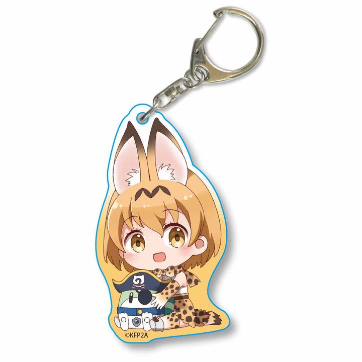 Kemono Friends 2 GyuGyutto Acrylic Key Chain Serval