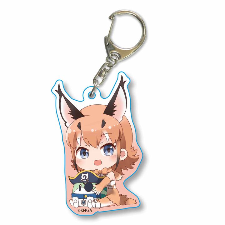 Kemono Friends 2 GyuGyutto Acrylic Key Chain Caracal