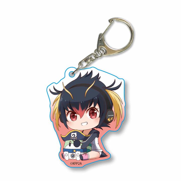 Kemono Friends 2 GyuGyutto Acrylic Key Chain Rockhopper Penguin