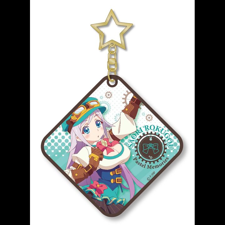 Pastel Memories Clear Key Chain Rokugou Saori