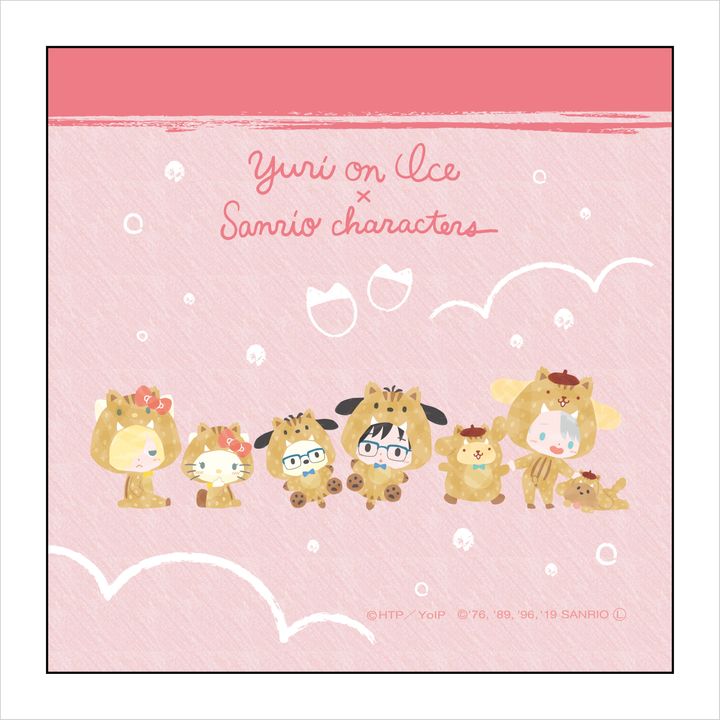 Yuri!!! on Ice x Sanrio Characters Microfiber Boar Ver. A