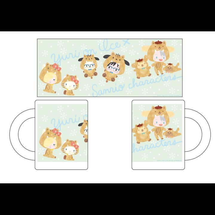 Yuri!!! on Ice x Sanrio Characters Mug Boar Ver.
