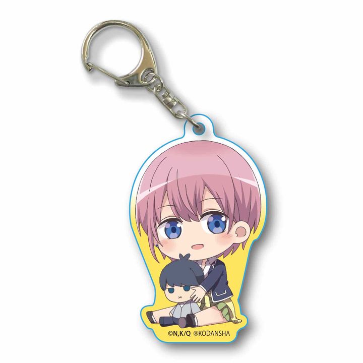 The Quintessential Quintuplets GyuGyutto Acrylic Key Chain Nakano Ichika