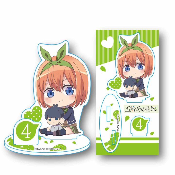 The Quintessential Quintuplets GyuGyutto Acrylic Figur Nakano Yotsuba