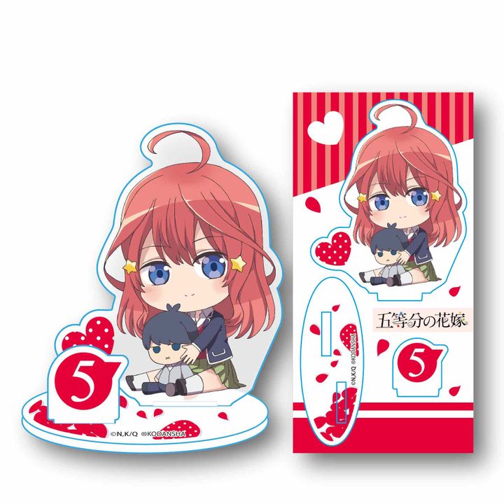 The Quintessential Quintuplets GyuGyutto Acrylic Figur Nakano Itsuki