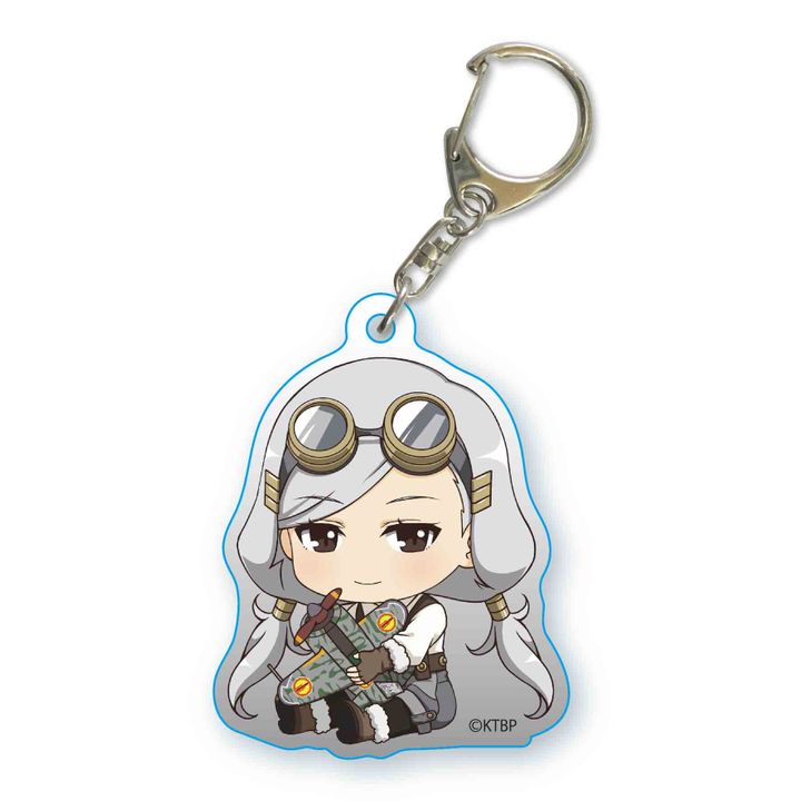 Kouya no Kotobuki Hikoutai GyuGyutto Acrylic Key Chain Kate