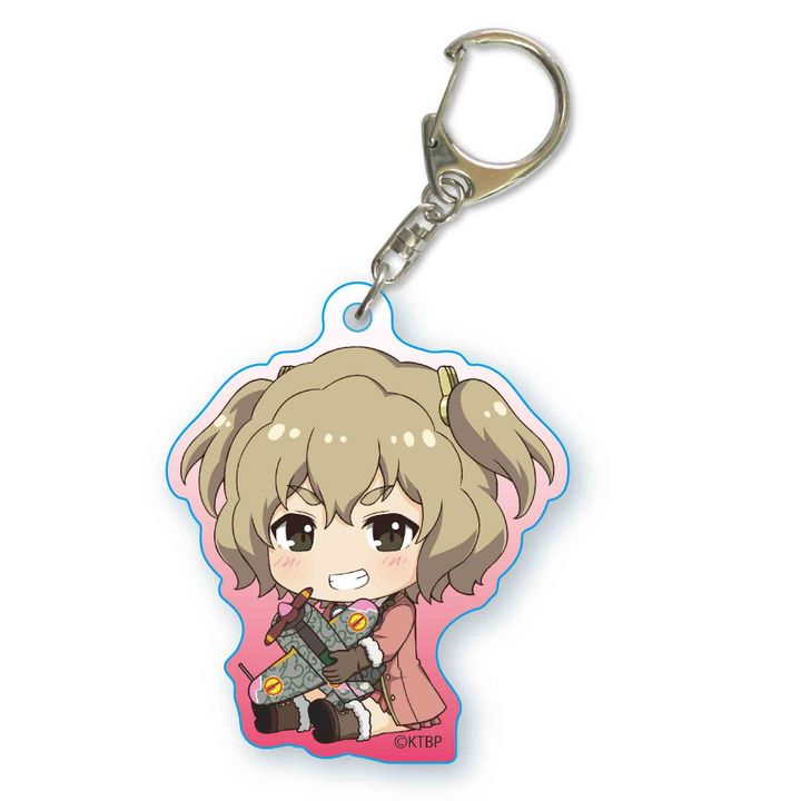 Kouya no Kotobuki Hikoutai GyuGyutto Acrylic Key Chain Chika