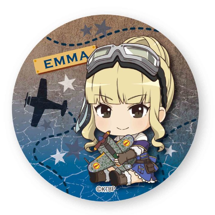 Kouya no Kotobuki Hikoutai GyuGyutto Can Badge Enma