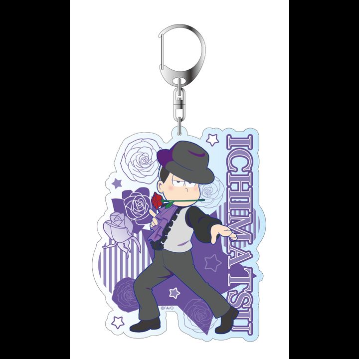 Osomatsu-san MATSUNO BROTHERS DANCING!!! Deka Key Chain Ichimatsu