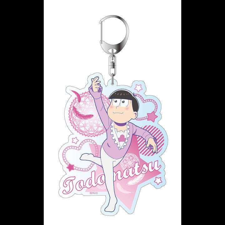 Osomatsu-san MATSUNO BROTHERS DANCING!!! Deka Key Chain Todomatsu