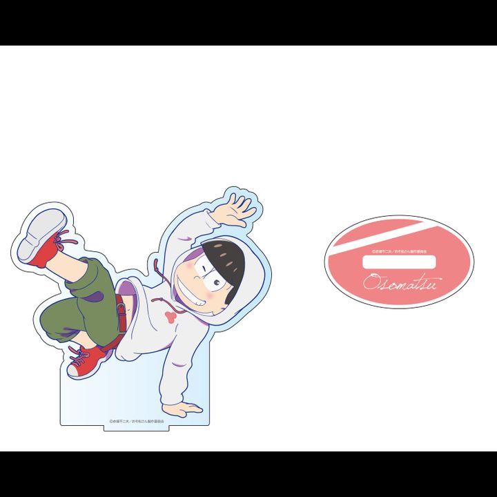 Osomatsu-san MATSUNO BROTHERS DANCING!!! Deka Acrylic Stand Osomatsu