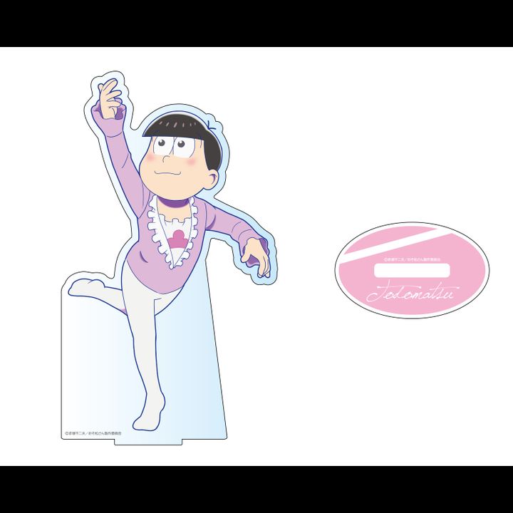 Osomatsu-san MATSUNO BROTHERS DANCING!!! Deka Acrylic Stand Todomatsu