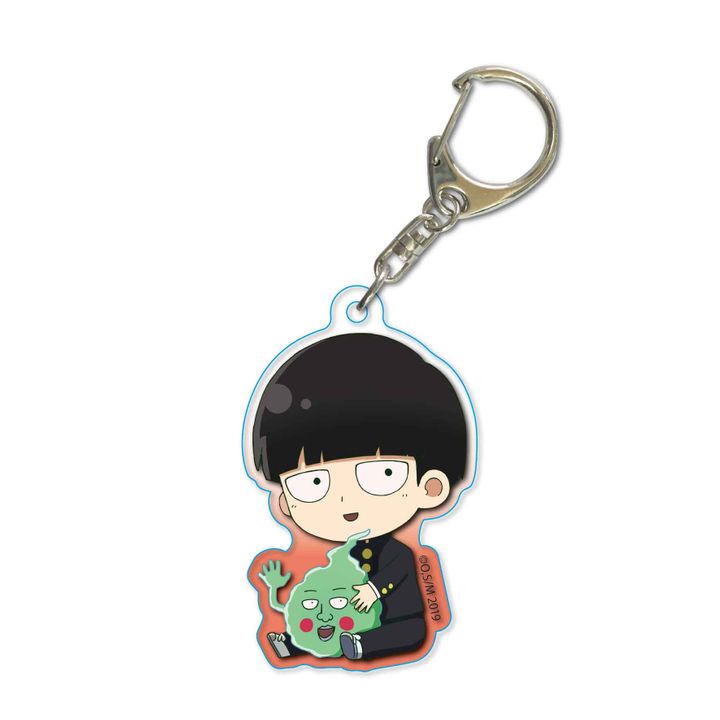 Mob Psycho 100 II GyuGyutto Acrylic Key Chain Kageyama Shigeo
