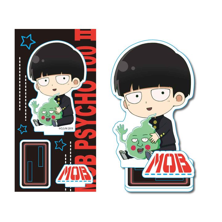 Mob Psycho 100 II GyuGyutto Acrylic Figur Kageyama Shigeo