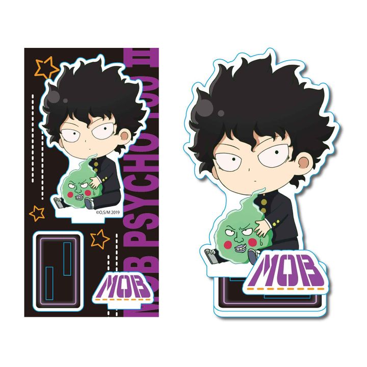 Mob Psycho 100 II GyuGyutto Acrylic Figur Kageyama Shigeo 100%
