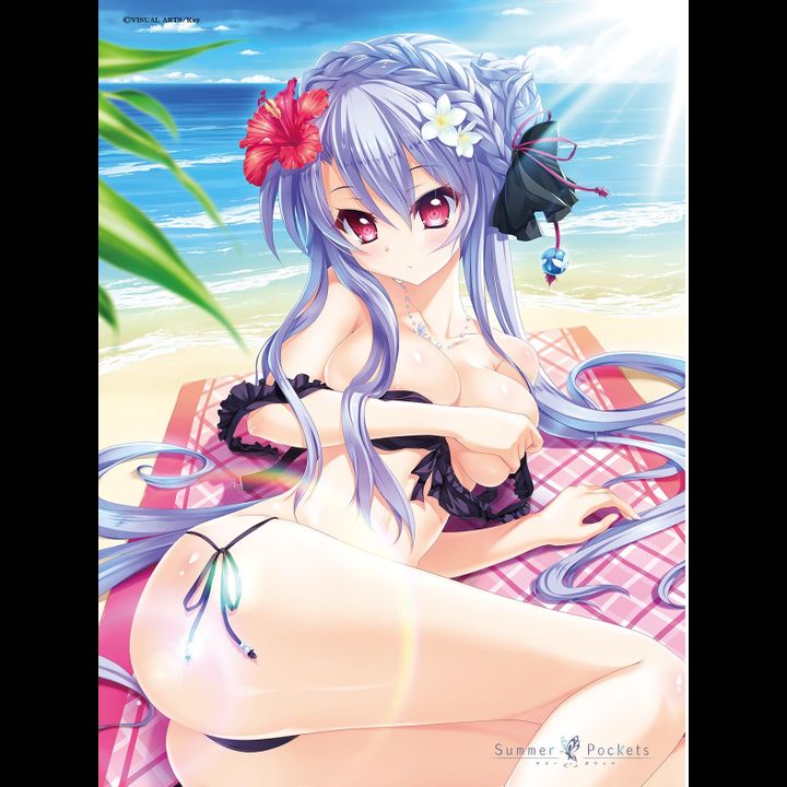 Summer Pockets Sorakado Ao Big Blanket