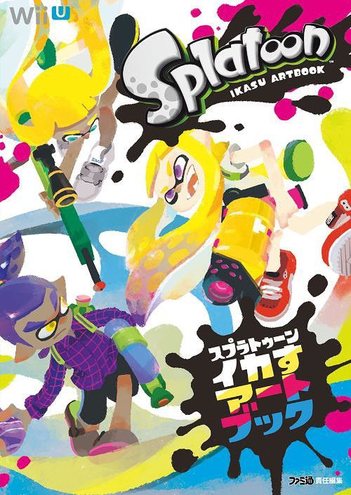 Splatoon Ikasu Art Book