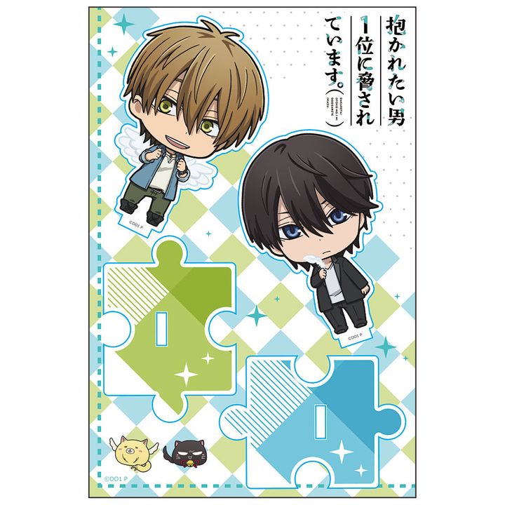 Dakaretai Otoko No. 1 ni Odosarete Imasu. Pair Acrylic Chara Stand A Azumaya Junta & Saijo Takato