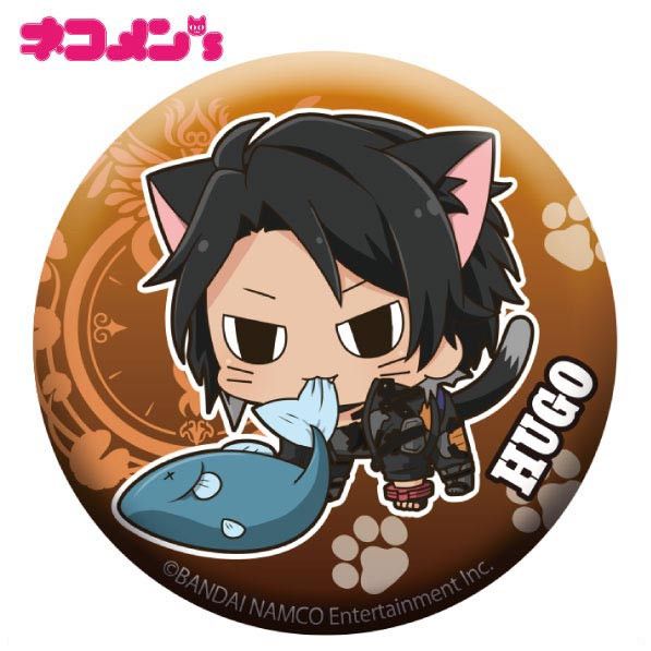 God Eater 3 Nekomens 54mm Can Badge Hugo Pennywort