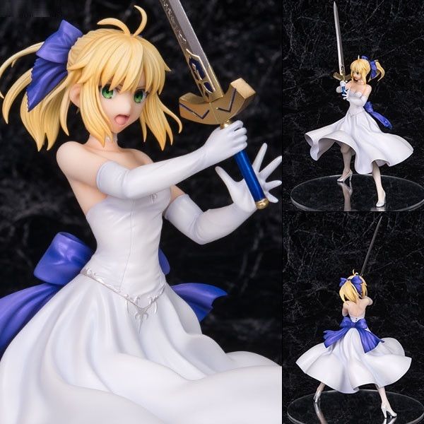 PVC 1/8 Saber - White Dress Ver.