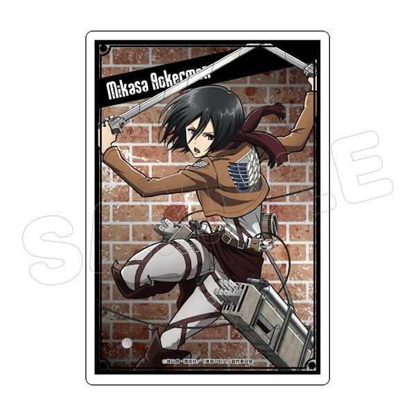 Attack on Titan Acrylic Plate Mikasa