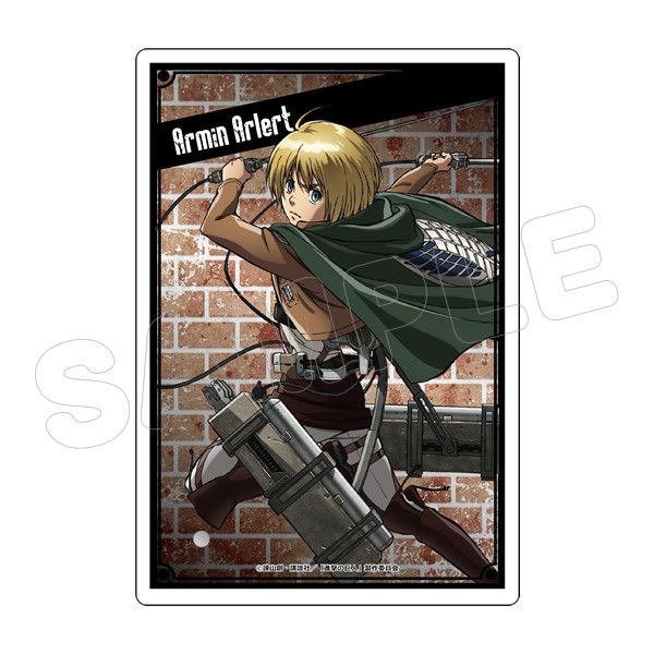 Attack on Titan Acrylic Plate Armin